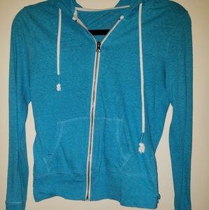 Aero lightweight zip up hoodie